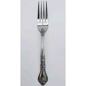 Rogers Co. Stanley Roberts Kings Berry Pattern Dinner Fork Stainless Korea